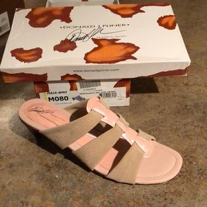 Donald j pliner Size 8 mesh elastic sandals